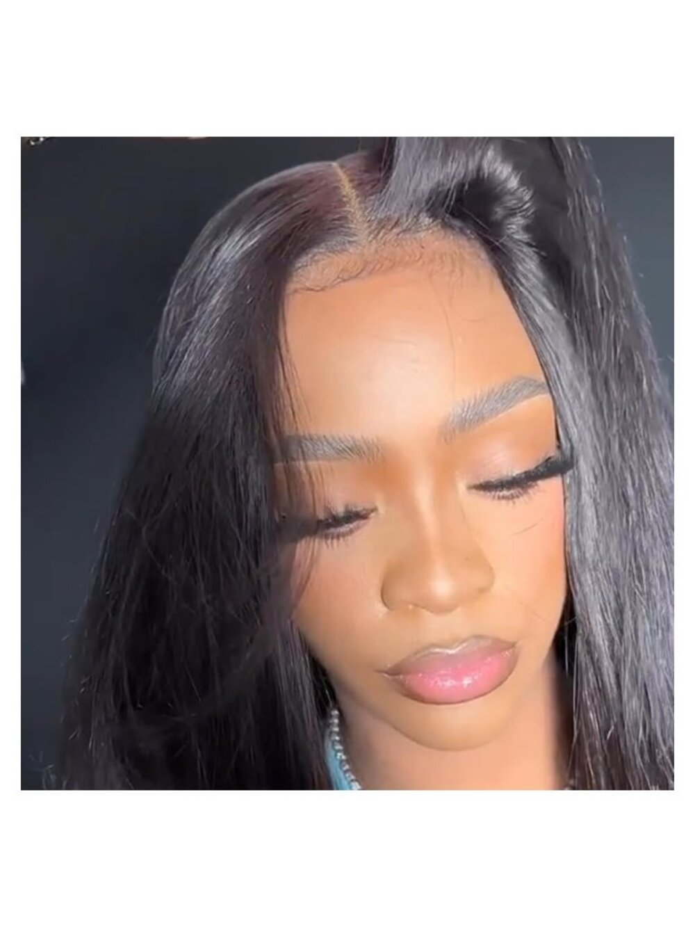 Pre-Plucked Body Wave Human Hair 2x6 HD Lace Closure 20 Inch